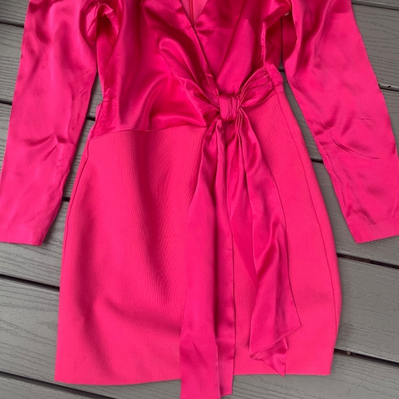 cinq a sept Layne Faux Wrap Mini Dress - Picture 5 of 14